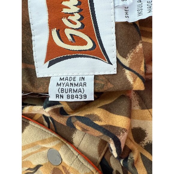 Gamehide Mens Camouflage Hunting Vest Size 2X Polyester Insulation Reversible De - Picture 8 of 10